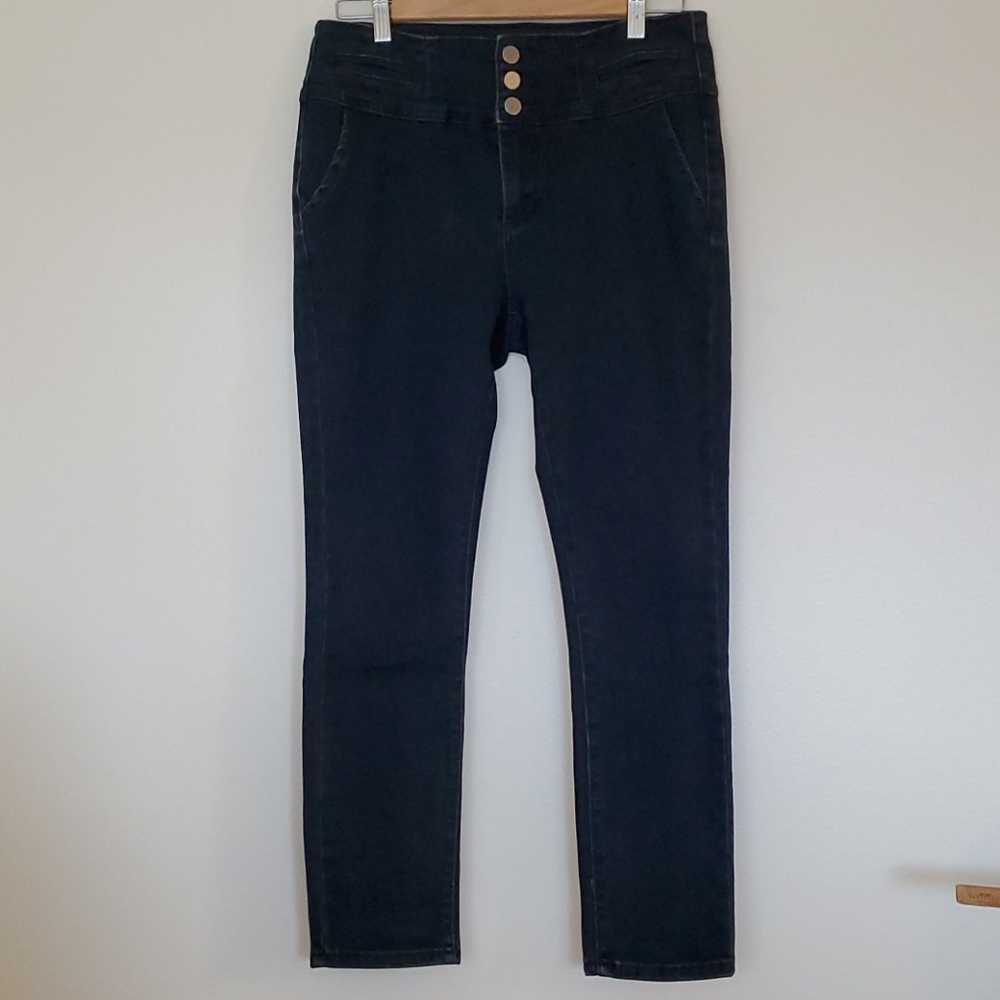 Temt High Rise Skinny Blue Jeans Juniors 14
